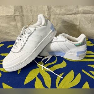 Adidas Postmove SE Basketball Shoes, White H03744, Women's Size 9.5 - With Box